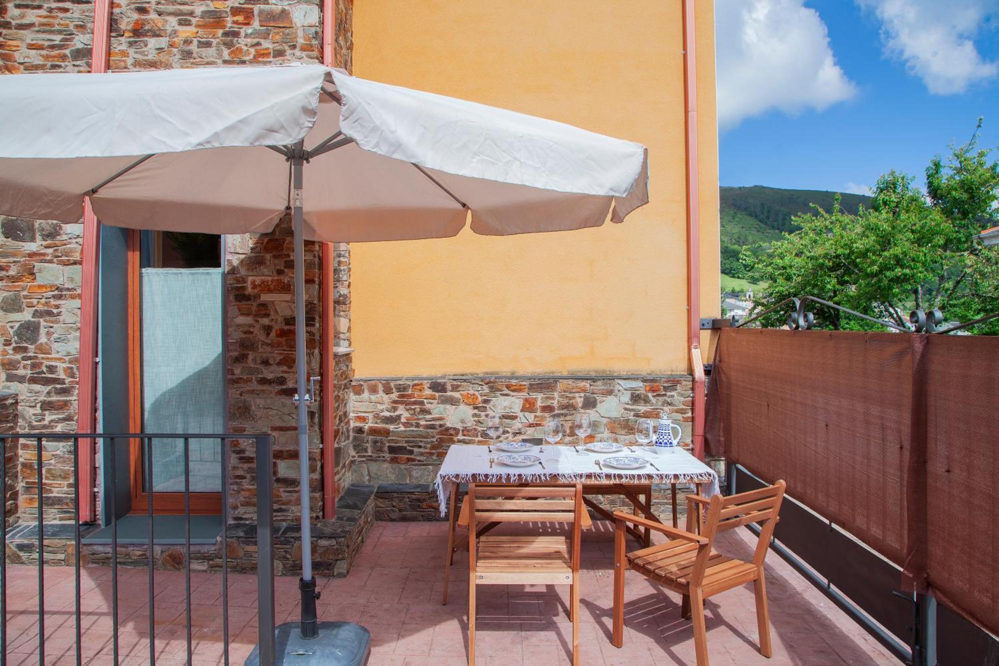 Apartamentos Rurales Tin Turismo Санта-Эулалия-де-Оскос Экстерьер фото